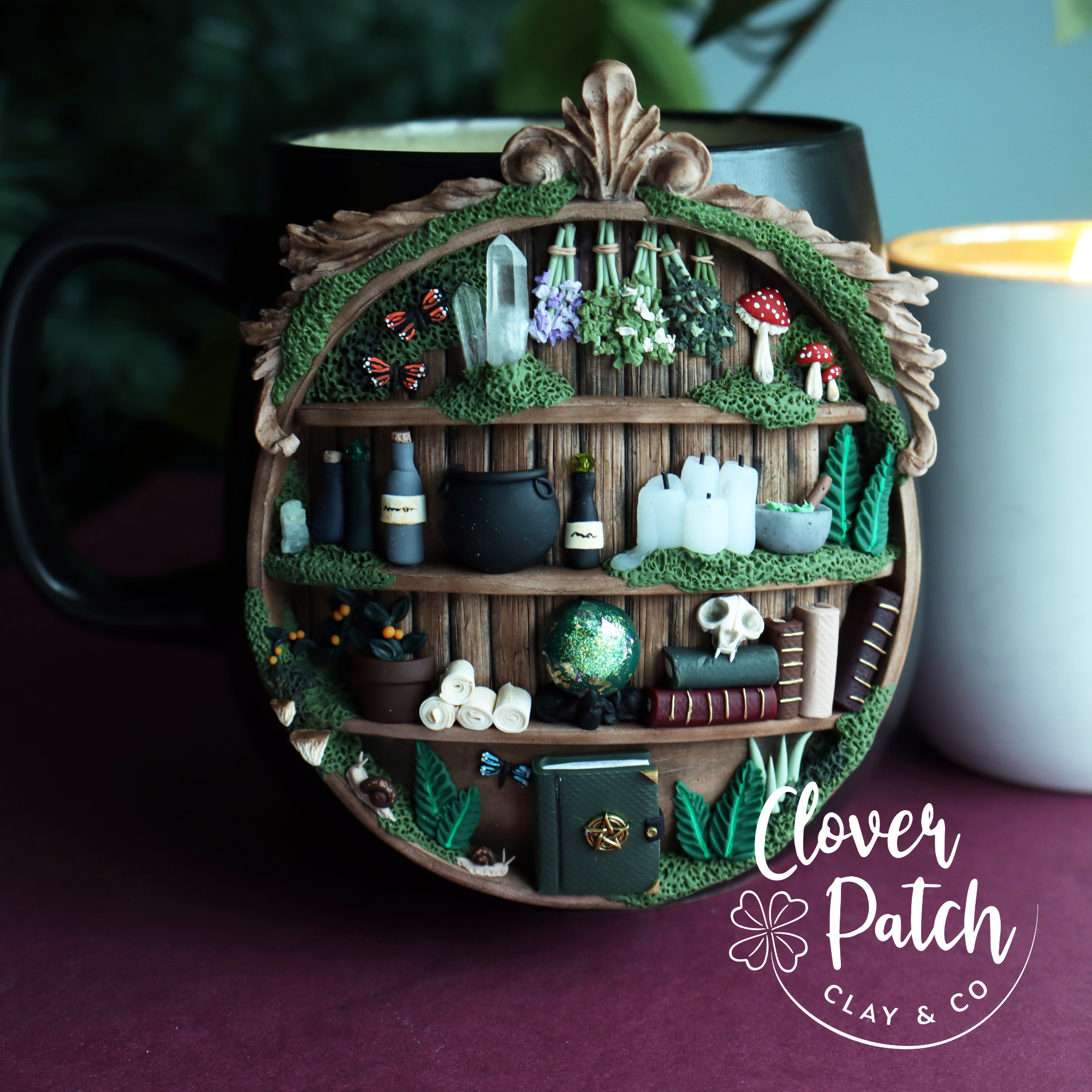 Green Witch Mug